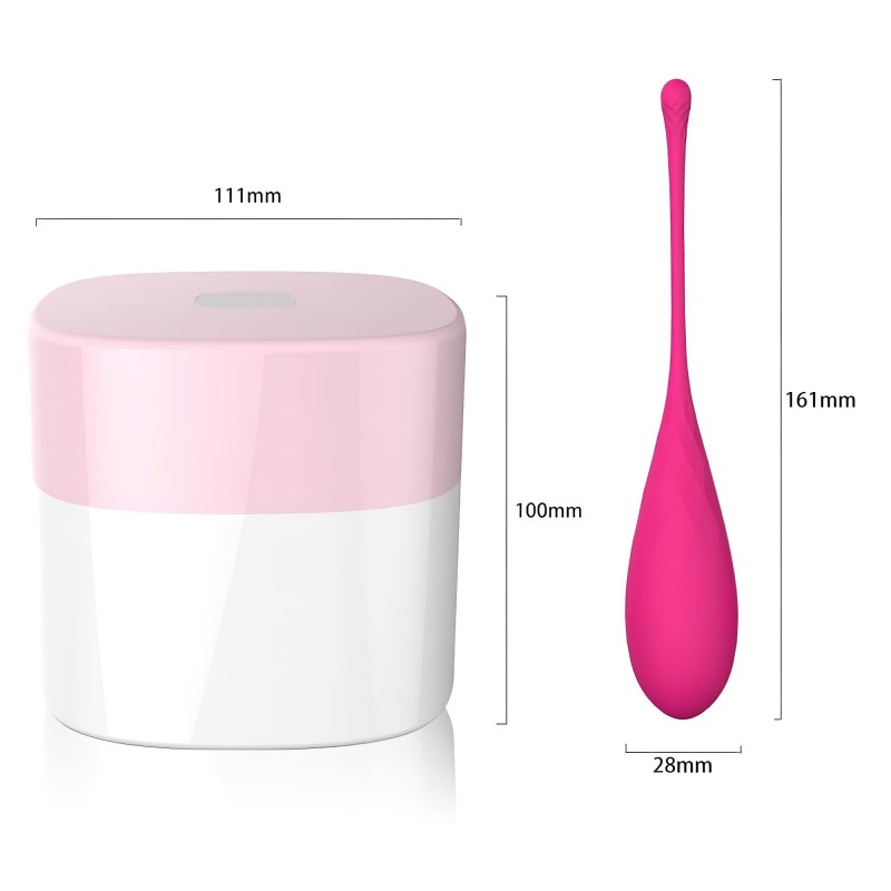 Sex HD Eggs - 6 db-os gésagolyó szett (pink) 112678 termék bemutató kép