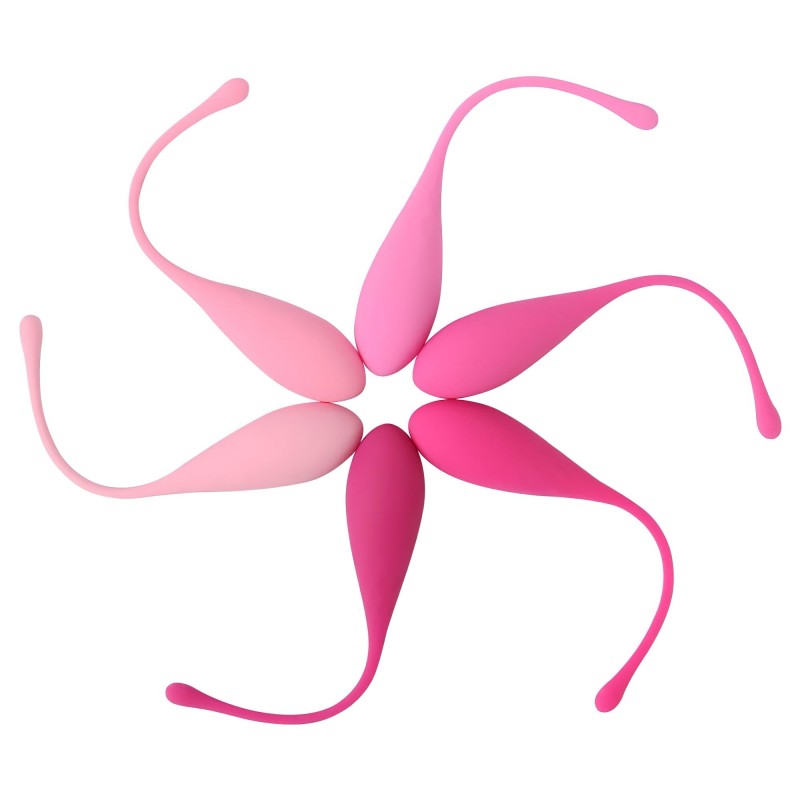Sex HD Eggs - 6 db-os gésagolyó szett (pink) 112681 termék bemutató kép