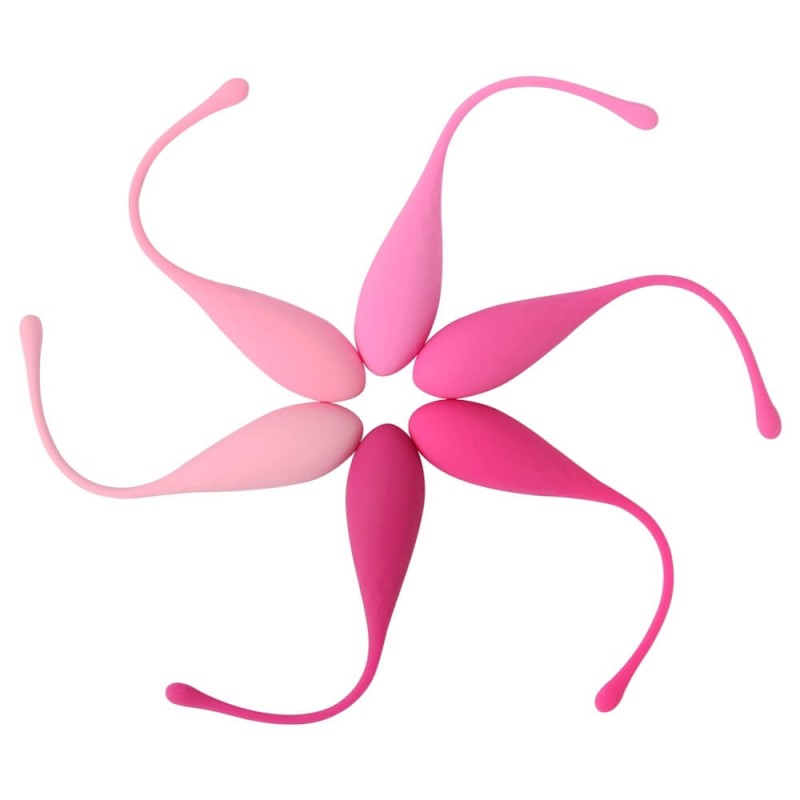 Sex HD Eggs - 6 db-os gésagolyó szett (pink) 84801 termék bemutató kép
