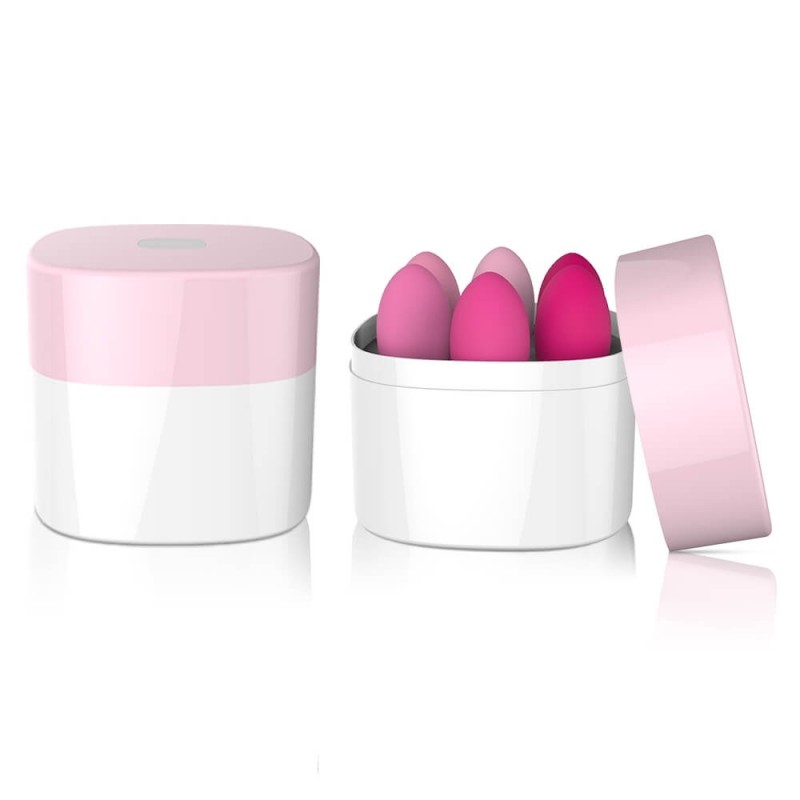 Sex HD Eggs - 6 db-os gésagolyó szett (pink) 84802 termék bemutató kép