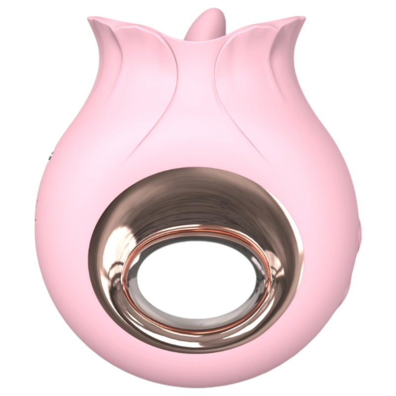 Sex HD French Kiss - nyelves csiklóizgató vibrátor (pink) 163249 termék bemutató kép