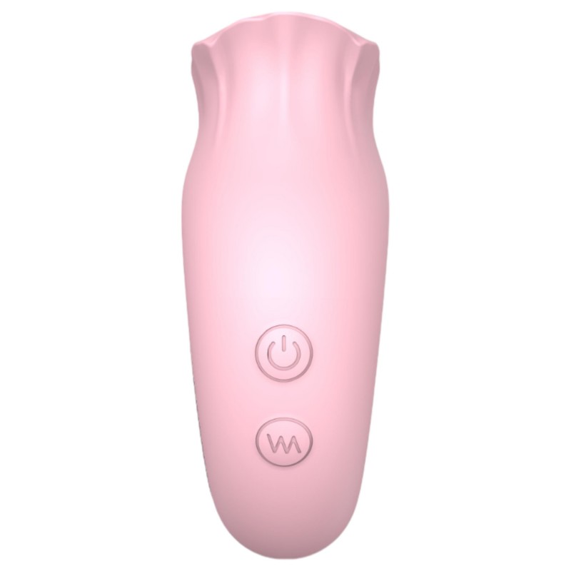 Sex HD French Kiss - nyelves csiklóizgató vibrátor (pink) 163251 termék bemutató kép