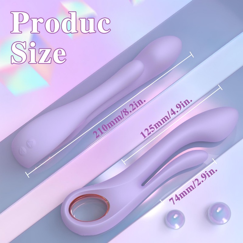 Sex HD Kaethe - csiklókaros vibrátor (lila) 104802 termék bemutató kép