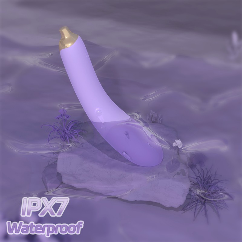 Sex HD - padlizsán vibrátor (lila) 119203 termék bemutató kép