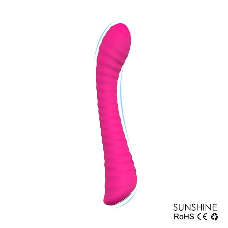 Sex HD Sunshine - akkus, barázdált G-pont vibrátor (pink) 91444 termék bemutató kép
