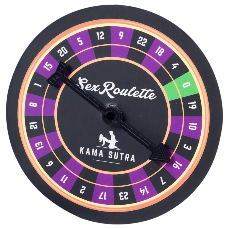 Sex Roulette Kama Sutra - szex társasjáték pároknak (10 nyelven) 158841 termék bemutató kép