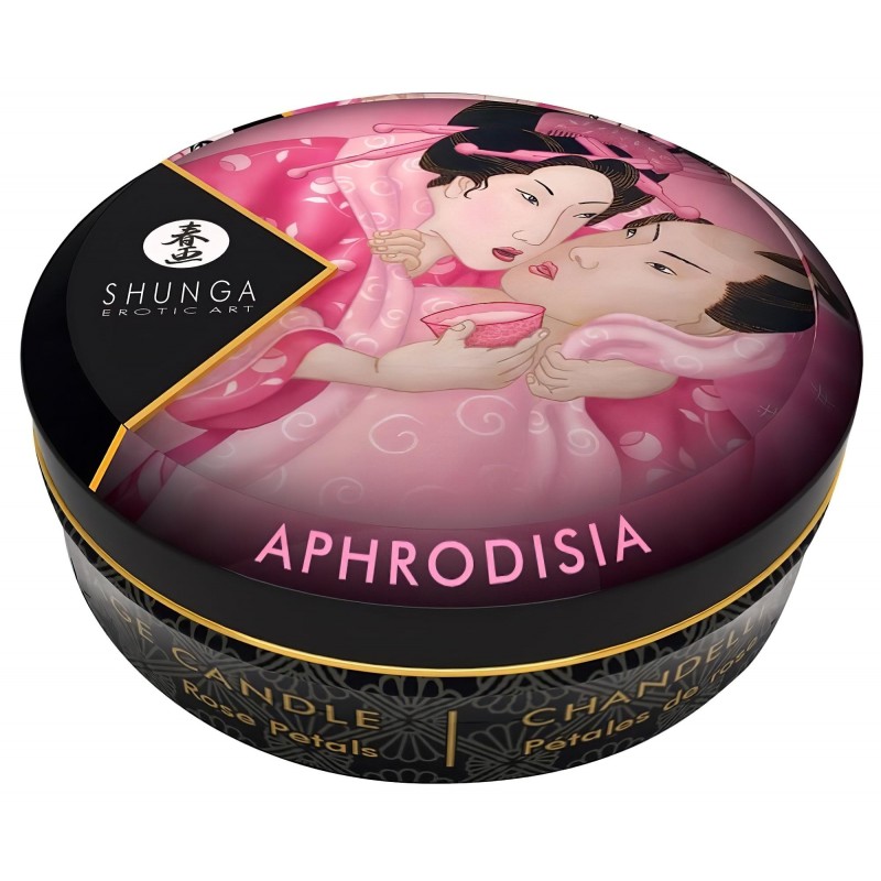 Shunga - rózsa illatú masszázsgyertya pároknak (30 ml) 130383 termék bemutató kép