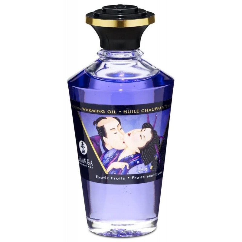 Shunga - melegítő masszázsolaj - egzotikus gyümölcs (100ml) 78091 termék bemutató kép