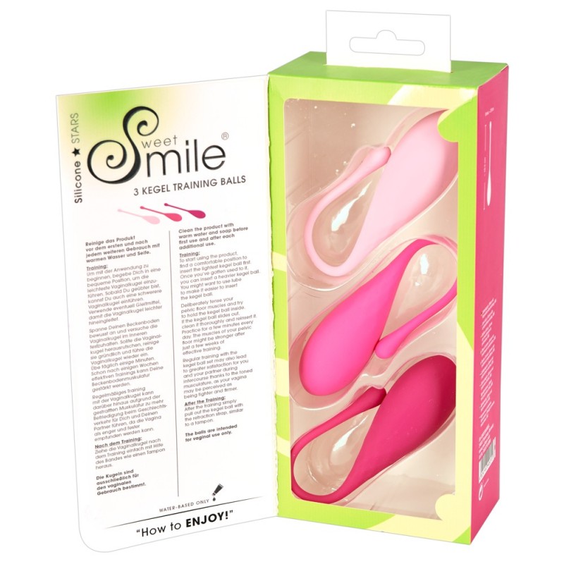 SMILE 3 Kegel - gésagolyó szett (3 részes) 34850 termék bemutató kép