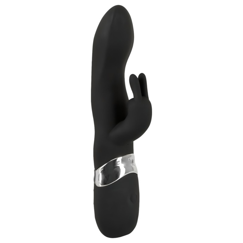 SMILE Blacky - USB-s akkus 2 motoros vibrátor (fekete) 161575 termék bemutató kép