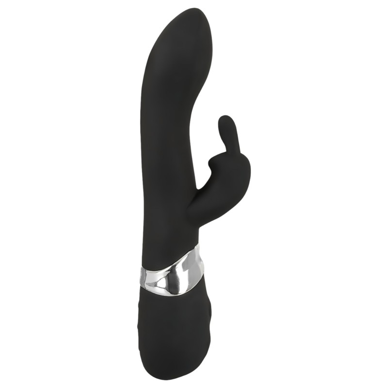 SMILE Blacky - USB-s akkus 2 motoros vibrátor (fekete) 161576 termék bemutató kép