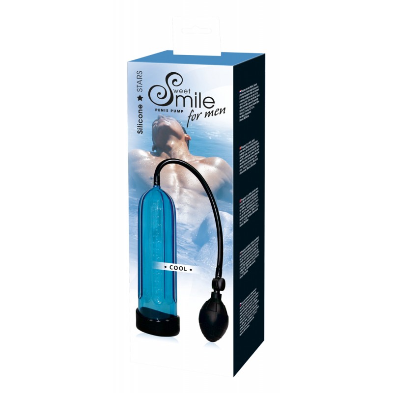 SMILE Cool - péniszpumpa(kék) 4814 termék bemutató kép
