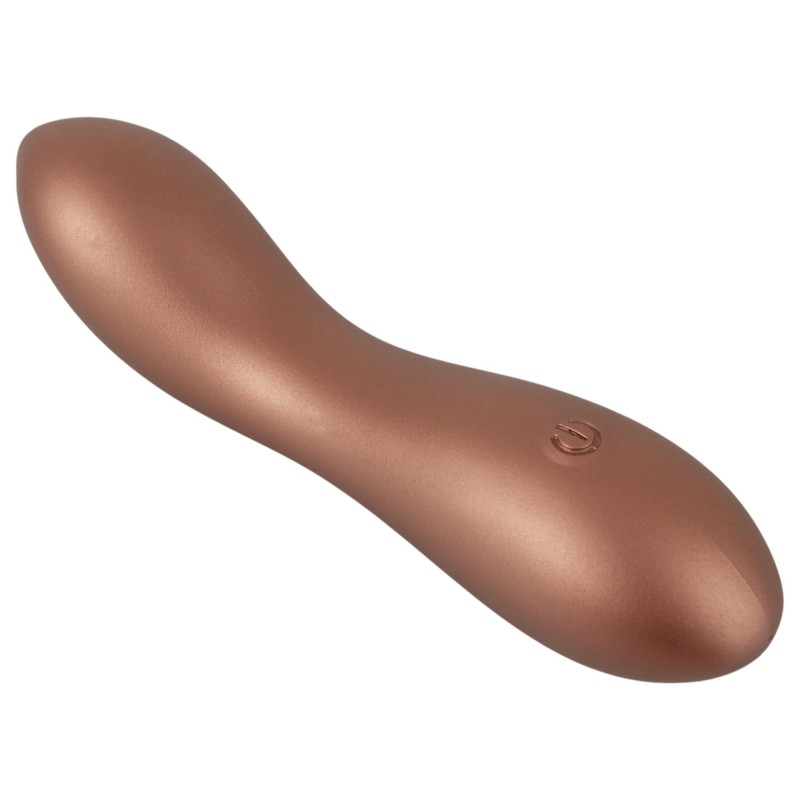 Smile - flexibilis mini G-pont vibrátor (bronz) 105156 termék bemutató kép