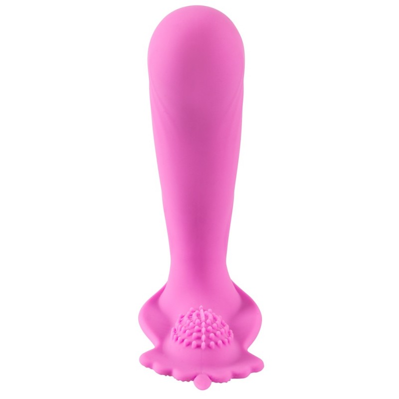 SMILE G-Spot Panty - akkus, rádiós felcsatolható vibrátor (pink) 37372 termék bemutató kép