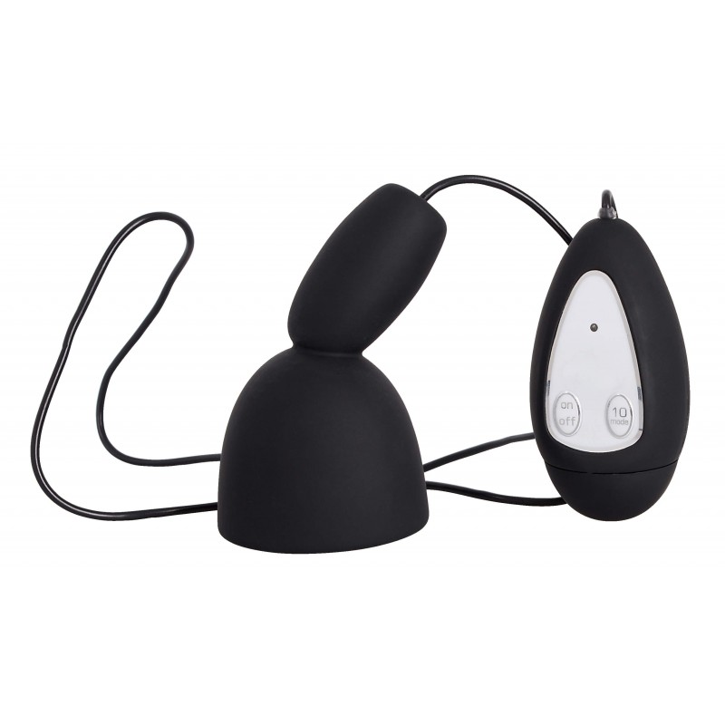 SMILE Glans - makk vibrátor (fekete) 15328 termék bemutató kép