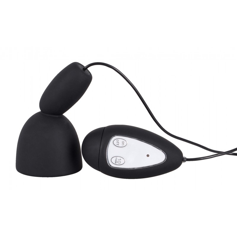 SMILE Glans - makk vibrátor (fekete) 15330 termék bemutató kép