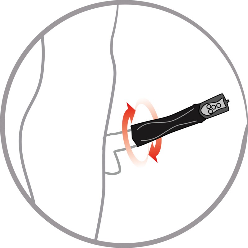 SMILE Hot Fellatio - forgó makk vibrátor (fekete) 29859 termék bemutató kép