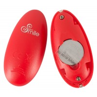 SMILE Love Ball - akkus, rádiós vibrációs tojás (piros) 39451 termék bemutató kép