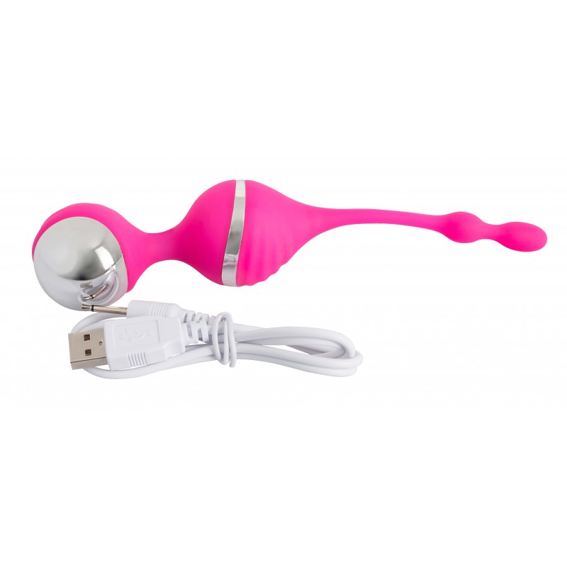 SMILE Love Ball - vibrációs gésagolyó (pink) 15312 termék bemutató kép