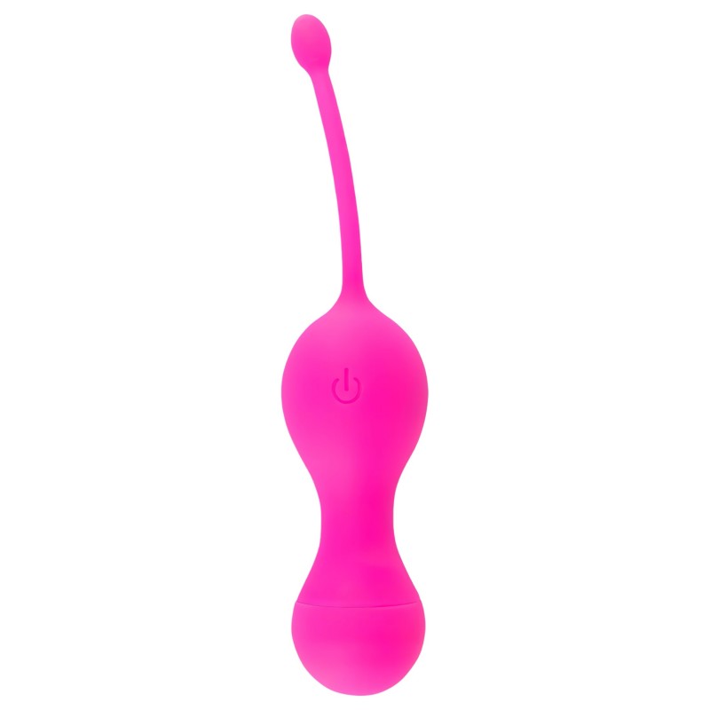 SMILE Love Balls - hordható akkus, rádiós vibrotojás (pink) 161593 termék bemutató kép