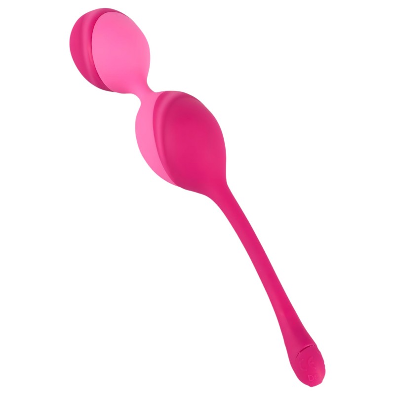 SMILE Love Balls - hordható rádiós vibrotojás - 82 g (pink) 160678 termék bemutató kép