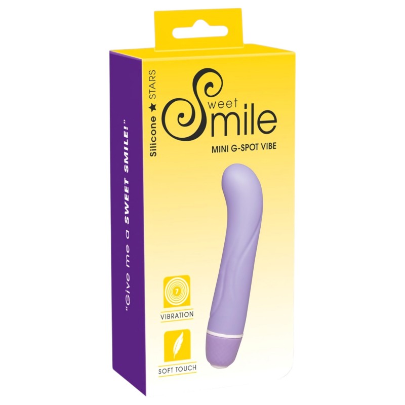 SMILE Mini-G - G-pont mini vibrátor (lila) 113989 termék bemutató kép