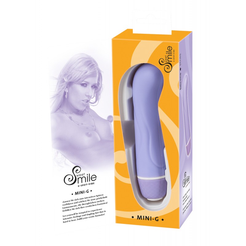 SMILE Mini-G - G-pont mini vibrátor (lila) 24404 termék bemutató kép