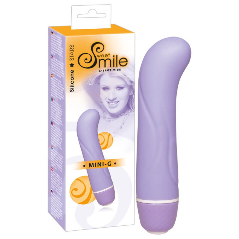 SMILE Mini-G - G-pont mini vibrátor (lila) 4762 termék bemutató kép