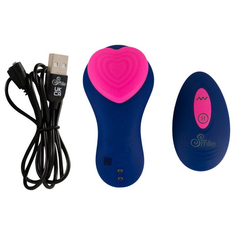 Smile RC Panty - hordható távirányítós bugyivibrátor (kék) 150939 termék bemutató kép