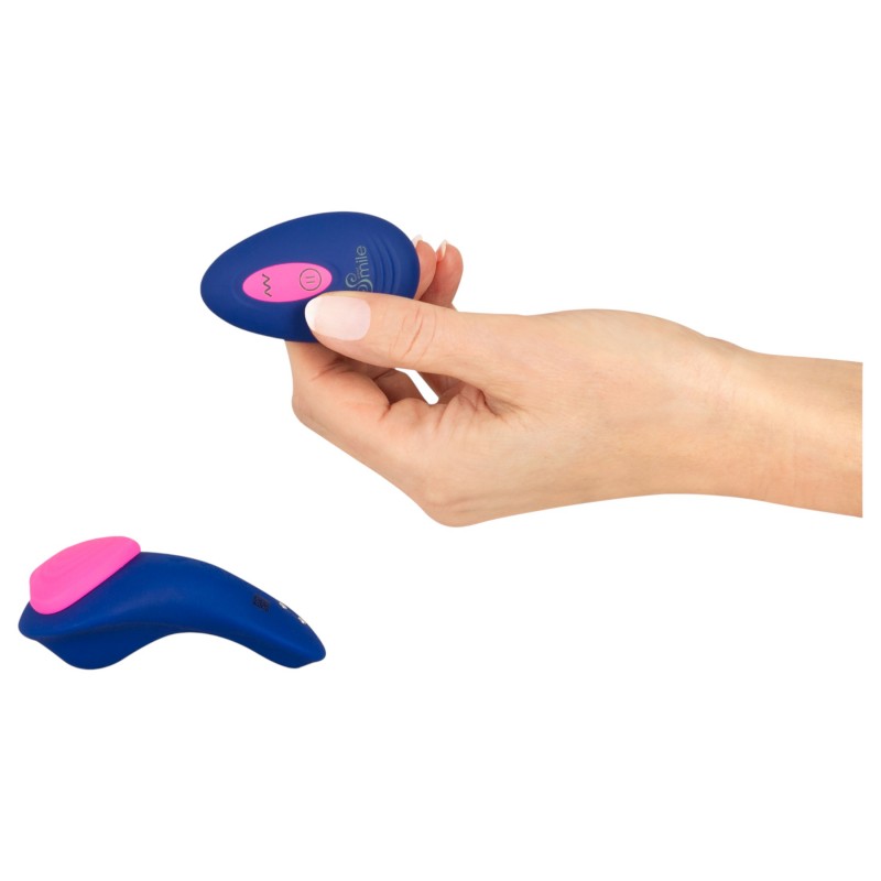 Smile RC Panty - vezeték nélküli bugyivibrátor távirányítóval (kék) 164546 termék bemutató kép