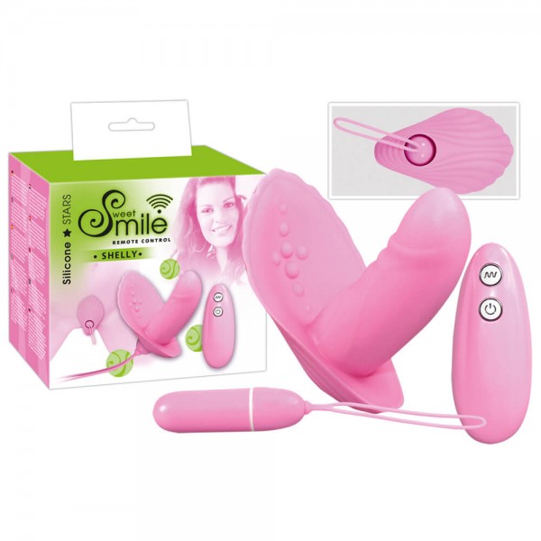 SMILE Shelly - távirányítós kagyló (rózsaszín)