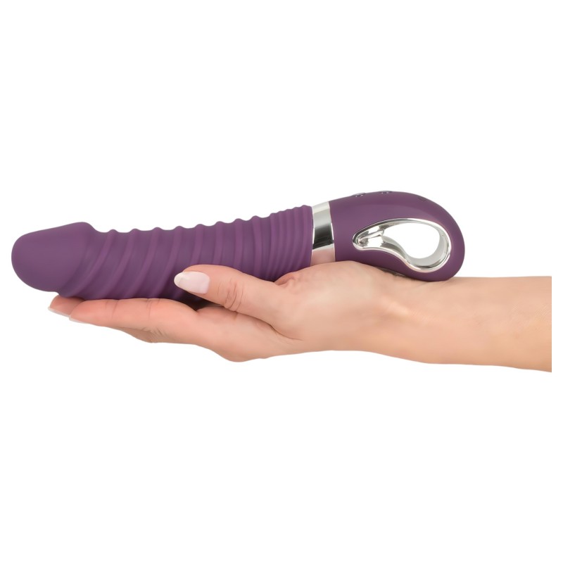 SMILE Soft - akkus, melegítő vibrátor (lila) 108685 termék bemutató kép