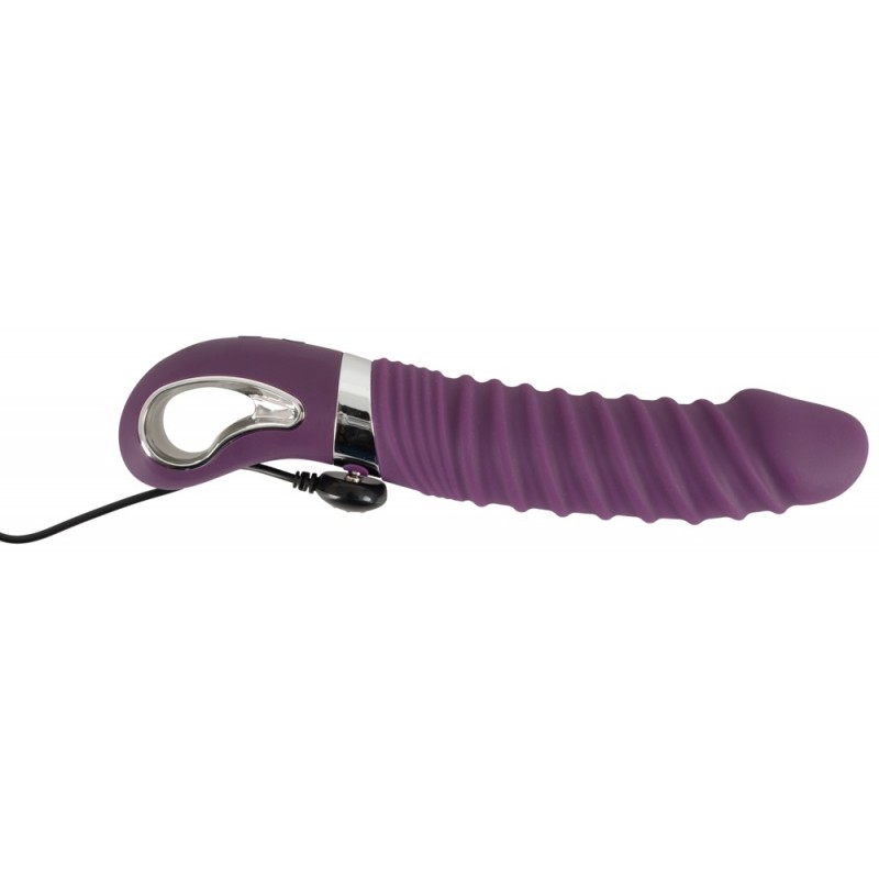 SMILE Soft - akkus, melegítő vibrátor (lila) 41874 termék bemutató kép