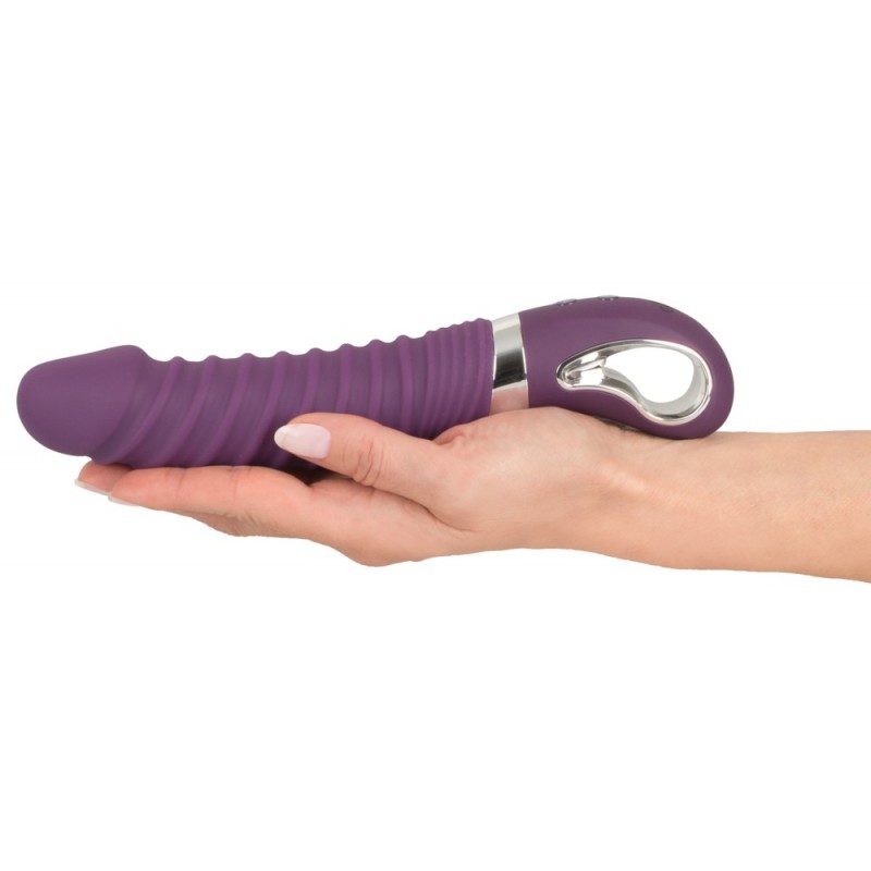 SMILE Soft - akkus, melegítő vibrátor (lila) 41870 termék bemutató kép