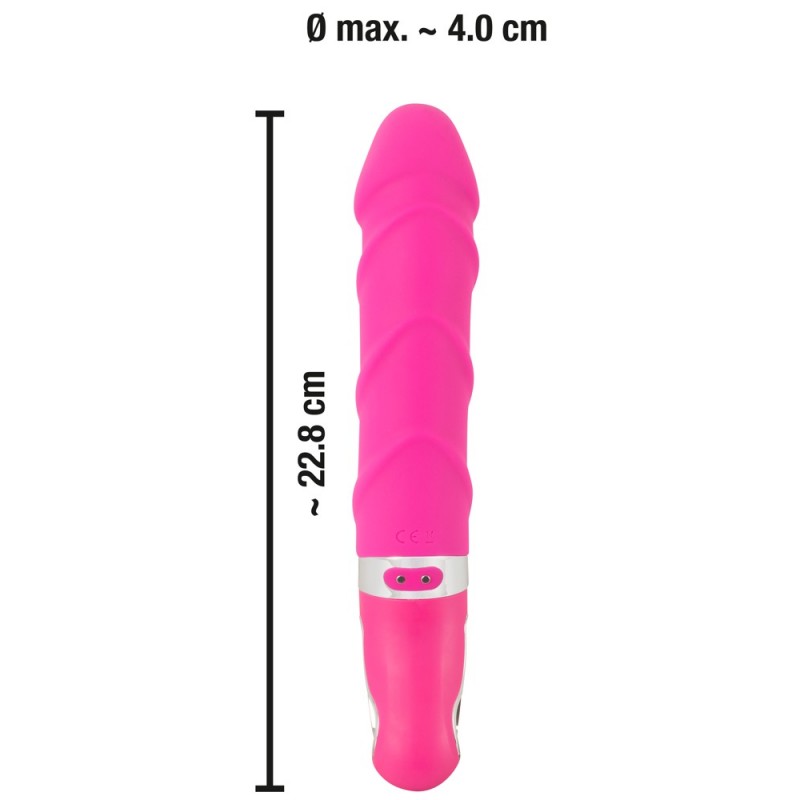 SMILE Soft - akkus, melegítős vibrátor (pink) 41880 termék bemutató kép