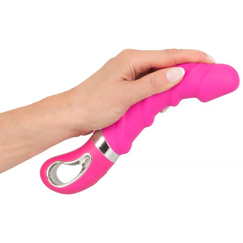 SMILE Soft - akkus, melegítő vibrátor (pink) 41882 termék bemutató kép