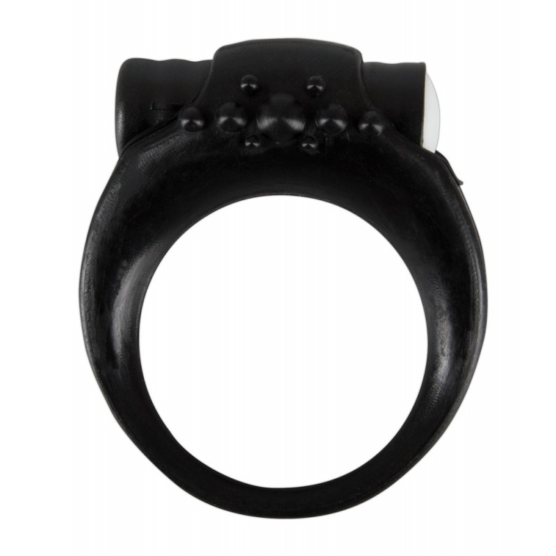 SMILE Stayer - vibrációs péniszgyűrű (fekete) 8975 termék bemutató kép