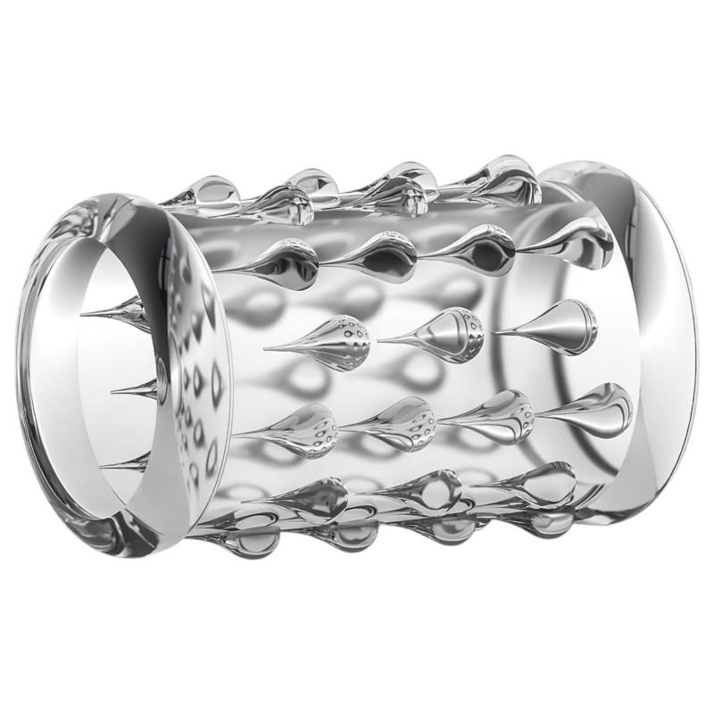 Stay Hard - gömbös péniszmandzsetta (átlátszó) 103643 termék bemutató kép