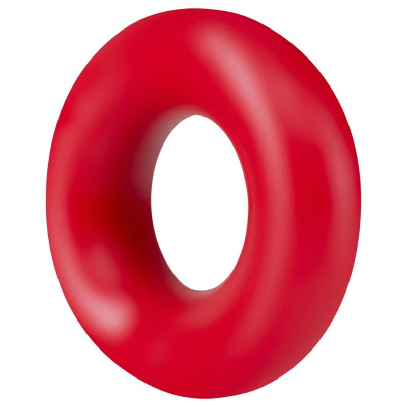 Stay Hard - péniszgyűrű szett (piros) 103617 termék bemutató kép