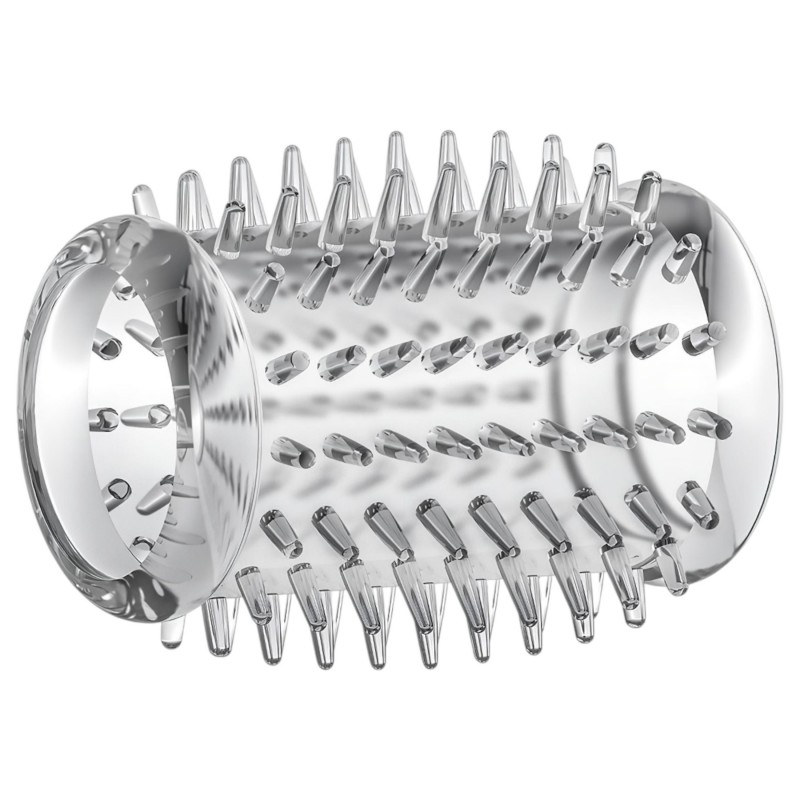 Stay Hard - tüskés péniszmandzsetta (átlátszó) 123179 termék bemutató kép