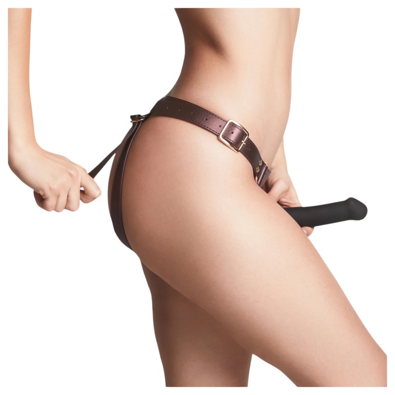 Strap-on-me - alsó felcsatolható dildóhoz - XS-XXL (barna) 104324 termék bemutató kép