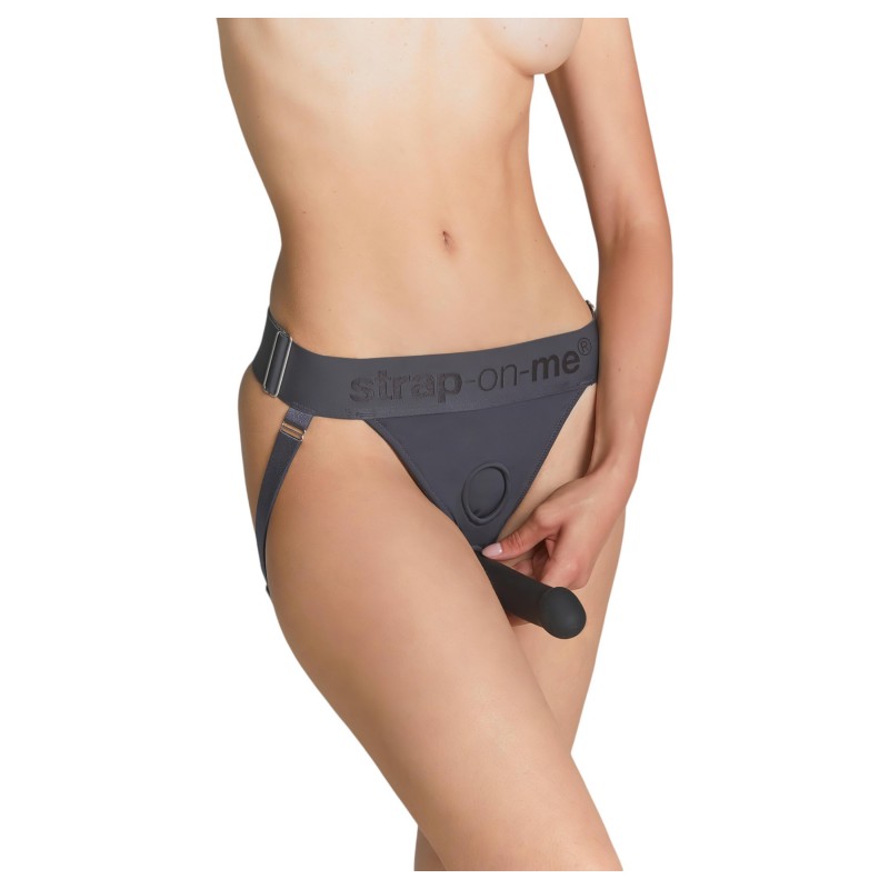 Strap-on-me - szürke alsó felcsatolható dildóhoz, strap on hám (XS-XXL) 161210 termék bemutató kép