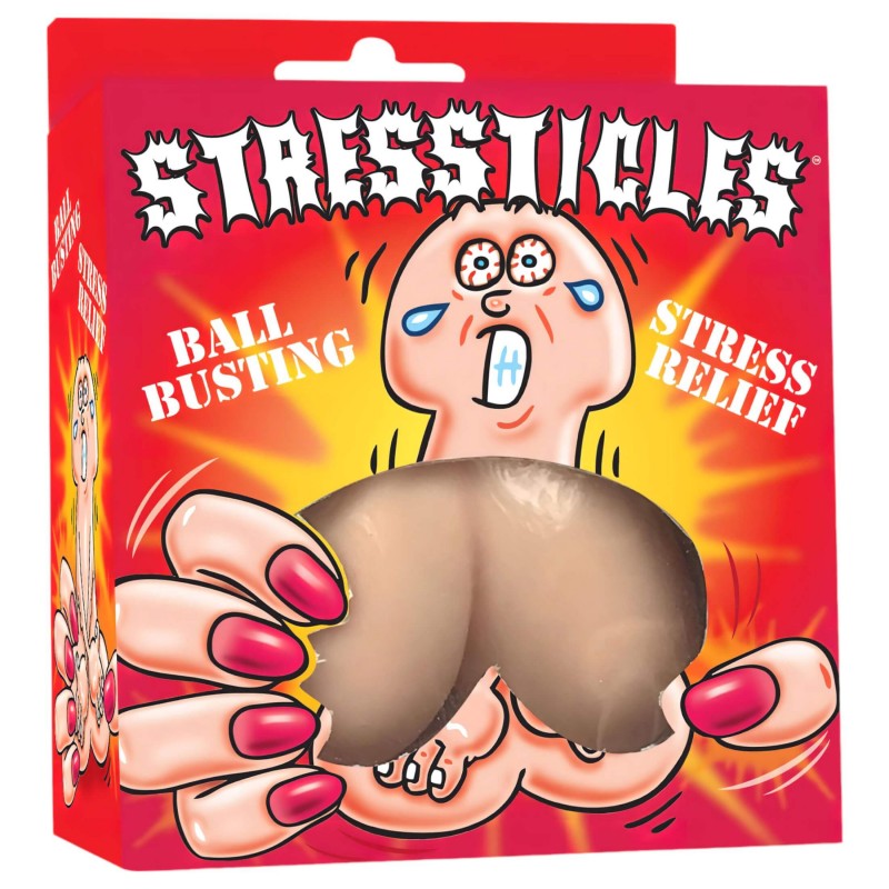 Stressticles - stresszlabda - herék (natúr) 114083 termék bemutató kép