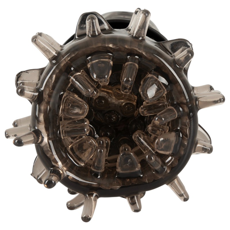 Stroker - forgó, lökő és vibráló maszturbátor férfiaknak (fekete) 168223 termék bemutató kép
