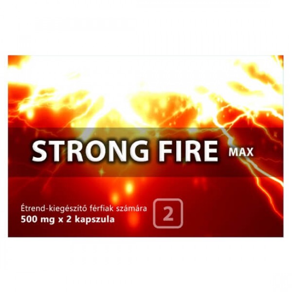 Strong Fire Original - étrendkiegészítő kapszula férfiaknak (2db)
