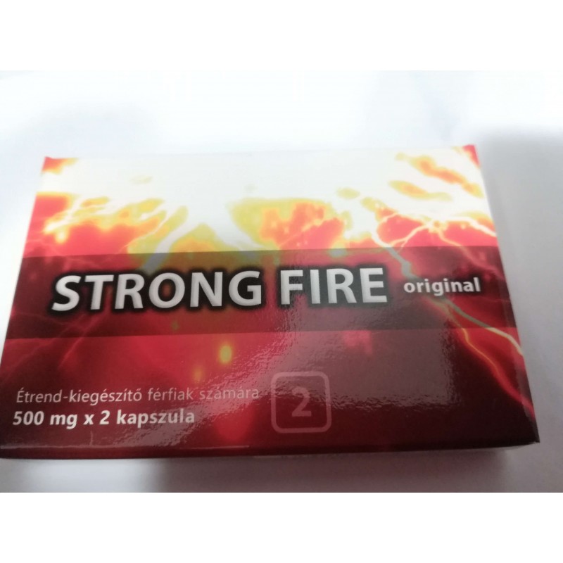 Strong Fire Original - étrendkiegészítő kapszula férfiaknak (2db) 51235 termék bemutató kép