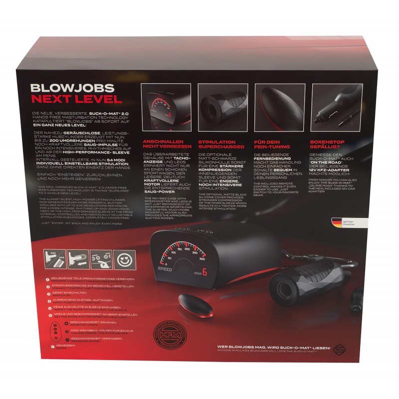 Suck-O-Mat 2.0 - hálózati szuper maszturbátor 98182 termék bemutató kép