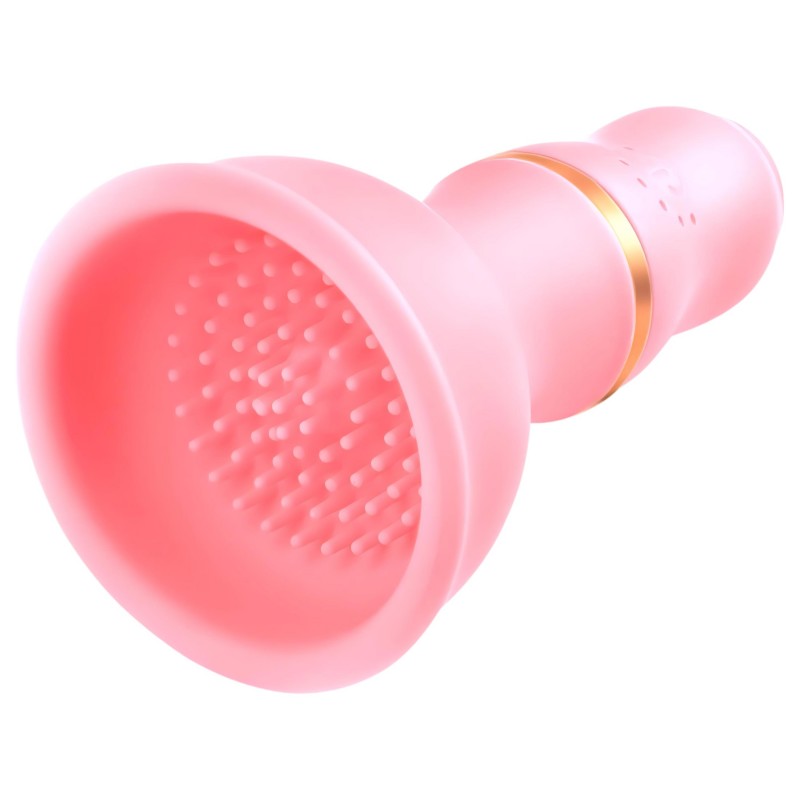 Sunfo - akkus mell vibrátor (pink) 109167 termék bemutató kép