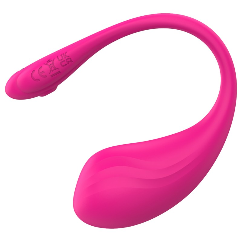 Sunfo - hordható App-vezérelt vibrációs tojás (pink) 150558 termék bemutató kép