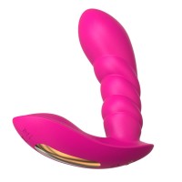 Sunfo - okos, akkus, vízálló felhelyezhető vibrátor (pink) 74407 termék bemutató kép